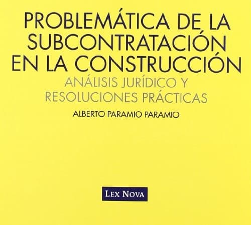 Tapa de Problemática de la subcontratación en la construcción