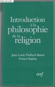 Tapa de Introduction à la philosophie de la religion