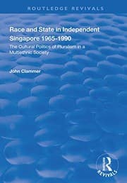 Tapa de Race and State in Independent Singapore 1965¿1990