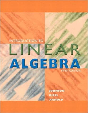 Tapa de Introduction to linear algebra