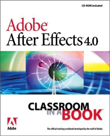 Tapa de Adobe After Effects 4.0 Classroom in a Book