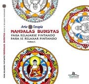 Tapa de Mandalas BUDISTAS, para relajarse pintando