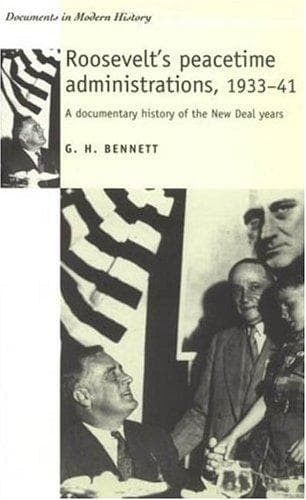 Tapa de Roosevelt's peacetime administrations, 1933-41