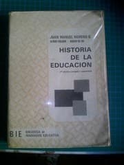 Tapa de Historia de la educación