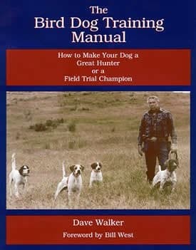 Tapa de The bird dog training manual