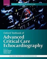 Tapa de Oxford Textbook of Advanced Critical Care Echocardiography