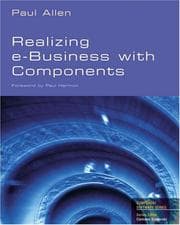 Tapa de Realizing e-business with components
