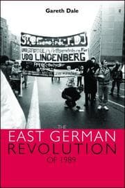 Tapa de The East German Revolution of 1989