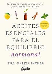Tapa de Aceites esenciales para el equilibrio hormonal
