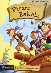 Tapa de Pirata Eskola. Denok itsasontzira