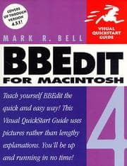 Tapa de BBEdit 4 for Macintosh