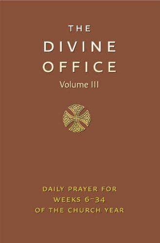 Tapa de Divine Office Volume 3