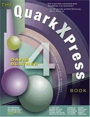 Tapa de The QuarkXPress 4 book for Macintosh and Windows