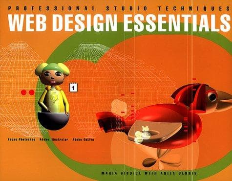 Tapa de Web Design Essentials (Professional Studio Techniques)