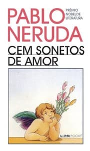 Tapa de Cem Sonetos de Amor