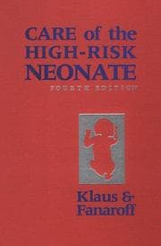 Tapa de Care of the high-risk neonate