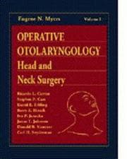 Tapa de Operative Otolaryngology