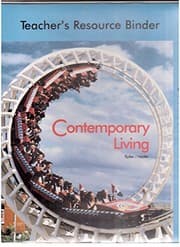 Tapa de Contemporary Living/Teacher's Resource Binder