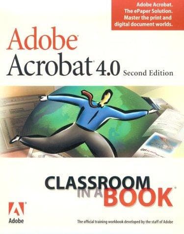 Tapa de Adobe Acrobat 4.0
