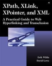 Tapa de XPath, XLink, XPointer, and XML
