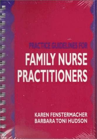 Tapa de Practice guidelines for family nurse practitioners