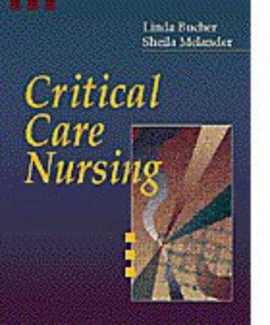 Tapa de Critical care nursing