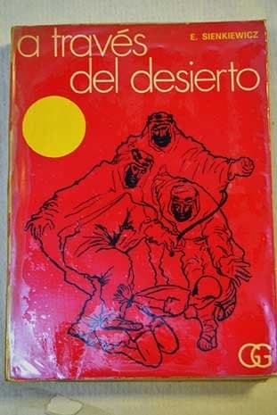 Tapa de A través del desierto
