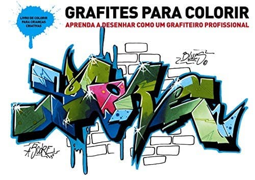 Tapa de Grafites para colorir