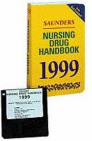Tapa de Saunders nursing drug handbook, 1999