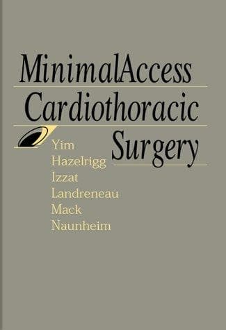 Tapa de Minimal access cardiothoracic surgery