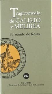 Tapa de Tragicomedia de Calisto y Melibea