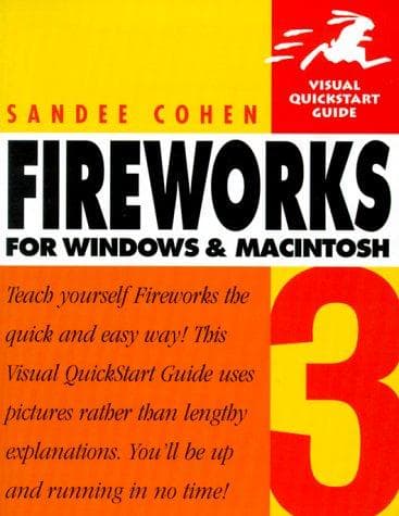 Tapa de Fireworks 3 for Windows & Macintosh