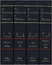 Tapa de The encyclopaedia of philosophy