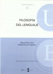 Tapa de Filosofía del lenguaje