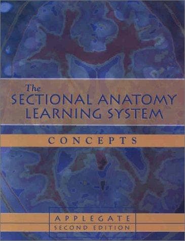 Tapa de The Sectional Anatomy Learning System (2-Volume Set Includes Text and Study Guide)
