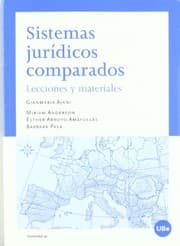 Tapa de Sistemas jurídicos comparados