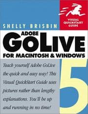 Tapa de Adobe GoLive 5 for Windows and Macintosh