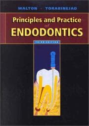 Tapa de Principles and practice of endodontics