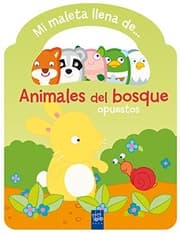 Tapa de Animales del bosque. Maleta