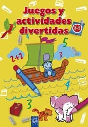 Tapa de Juegos y actividades divertidas. Amarillo