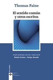Tapa de El sentido común y otros escritos