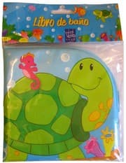 Tapa de Libro de baño. Tortuga