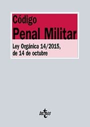 Tapa de Código Penal Militar