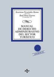 Tapa de Manual de Derecho Administrativo del sector turístico