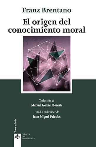 Tapa de El origen del conocimiento moral