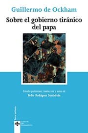 Tapa de Sobre el gobierno tiránico del papa