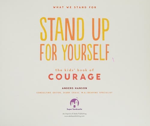 Tapa de Stand up for yourself
