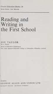 Tapa de Reading and writing in the first school