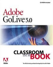 Tapa de Adobe GoLive 5.0.