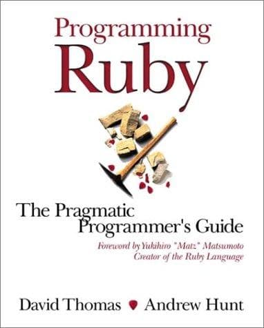 Tapa de Programming Ruby